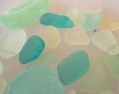 Sea Glass found on  Hawaii's beaches  BIG AQUA TEAL Seafoam in my Etsy shop   Beach Glass Seaglass
