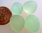 Sea Glass  or Beach Glass from HAWAII FLAWLESS 2 PAIRS Tropical Water Seafoam in my Etsy shop SeaGlassFromHawaii