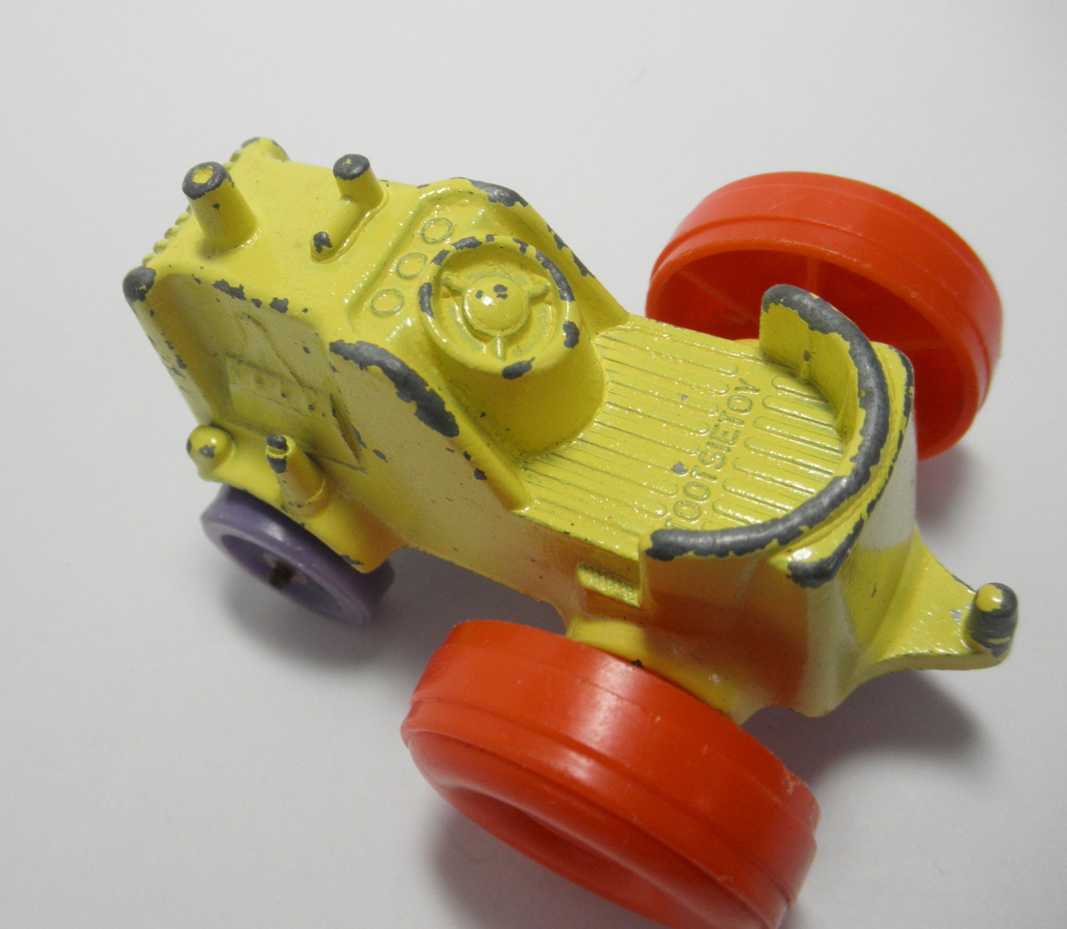 Toostietoy Tractor 1967 Yellow Toy Tractor