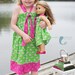 Baby Halter Dress SEWING PATTERN, 6m-8, Girl or Doll Catie dress and shirt tutorial