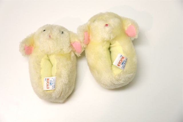 tiny little slippers