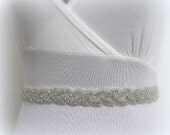 The Lovely crystals - Bridal or special occasion CRYSTAL SASH