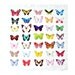ONE handmade dupioni silk butterfly hair clip . the butterfly house . your choice