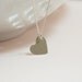 Heart Sterling Silver  Necklace  Silver Chain Valentines Day