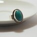 Amazonite Gemstone Sterling Silver Ring