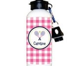 Personalized Water Bottle - Tennis
