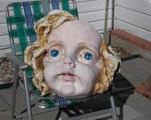Big BABY  ANGEL Face in fiberglass