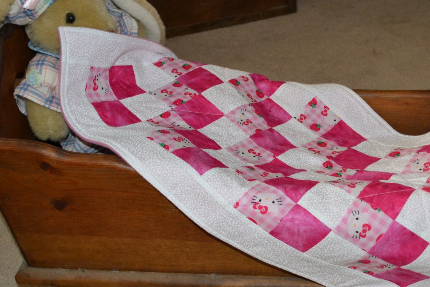 Hello Kitty Changing Pad/Doll Blanket/Pet Pad (114)