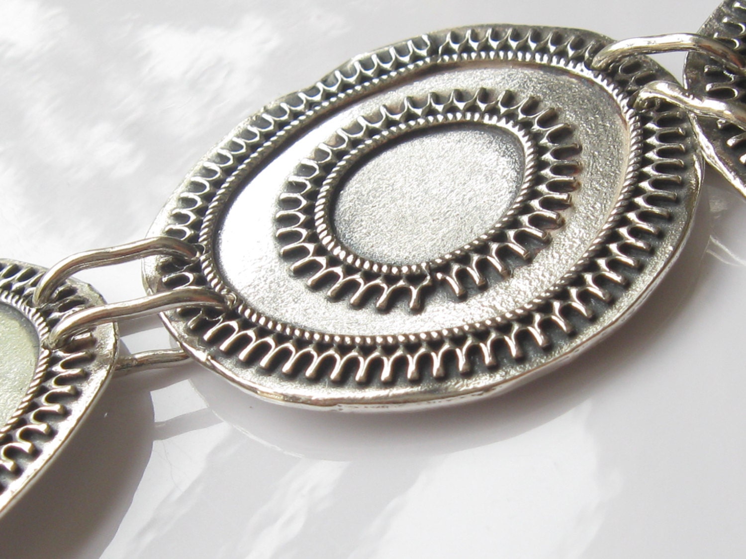 Sterling Silver Bracelet Big Reversible Bracelet,Funky braselet,Silver cuff Braselet
