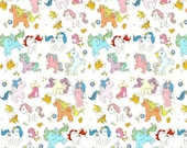 My LITTLE Pony / Classic, 80s Images / Custom Gift WRAP / BIRTHDAY, Party, Any Occasion Wrapping Paper (1ft Roll 12" T X 24" L)