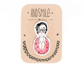 Darjeeling Limited Peter Brooch