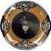 Portrait of a Bird Brain - Altered Antique Plate 9.75"