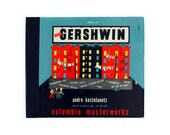 Alex Steinweiss 10-inch 78rpm record album design, 1947. "Music of Gershwin"