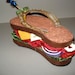 shoe sculpture "Brisket Flip Flop"