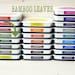 Large MEMENTO raised dye ink pad BAMBOO