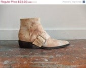 25% OFF STOREWIDE SALE Vintage 1980s Saverio Di Ricci unique designer shoes//////8.5