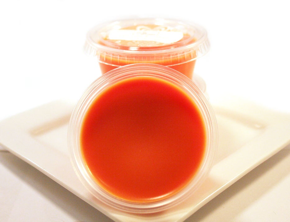 Orange Dreamsicle Soy Wax Tart - 4 Scented Wax Melts - Highly Scented Wax Shot - Wickless Candle