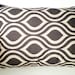 Lumbar Throw Pillows Decorative Pillows Accent Pillows Cushion Covers Gray Natural Nicole - One 12 x 16