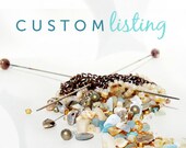 Custom Listing Extra Wide Teal Bridal Wedding Party Jewelry Wire Knit Statement Bracelet Teal Crystal and Turquoise Silver for Anna