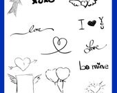 Valentines Day overlays... PDF