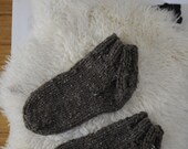 Bulky Knit Man Socks Knitting Pattern