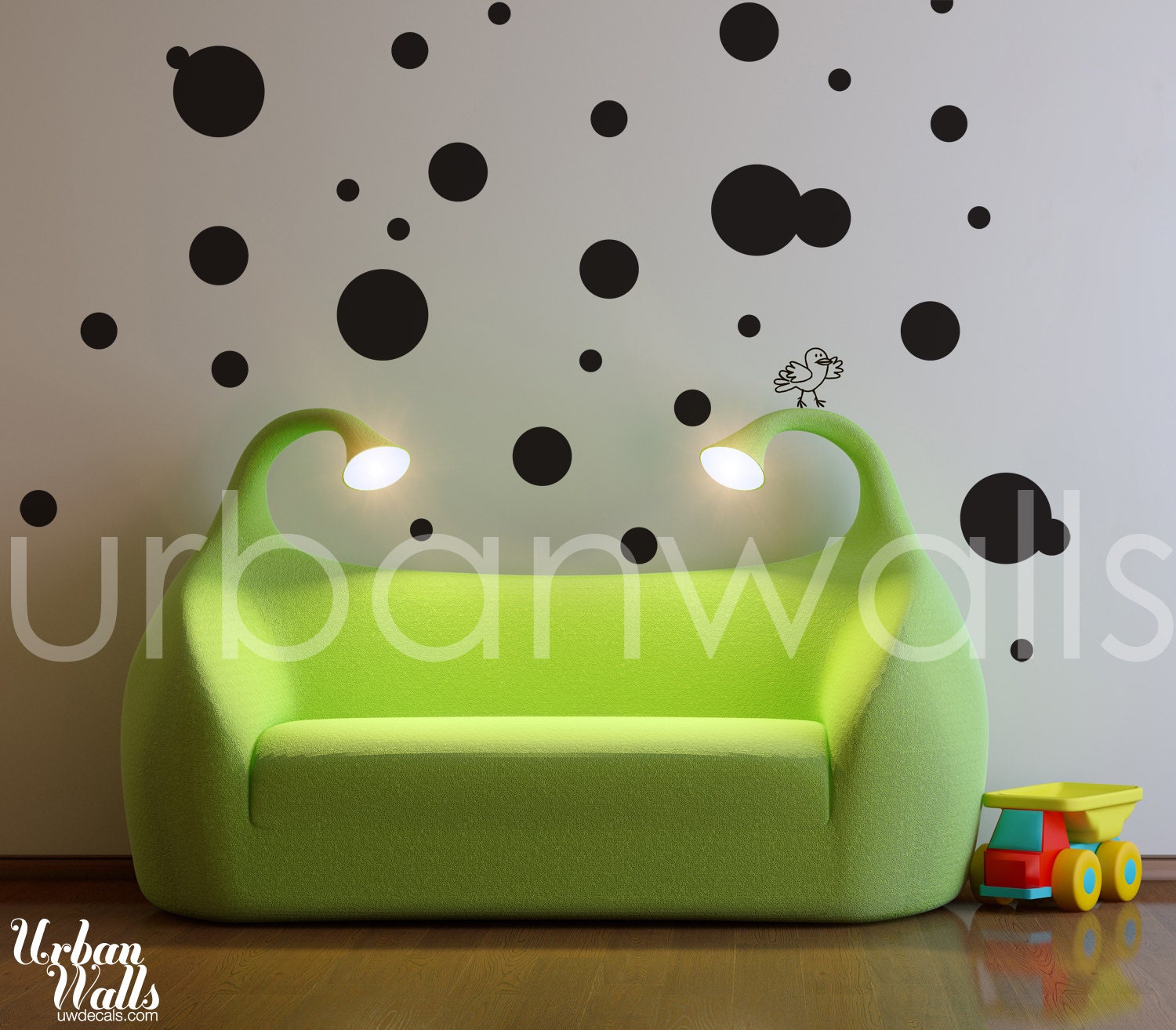 Vinyl Wall Sticker Decal Art - Bubbles