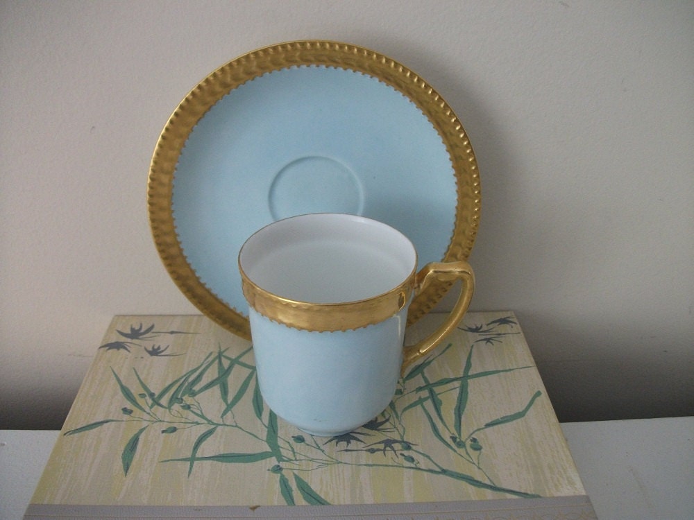 Antique Haviland France Cup and Saucer