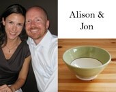 Cereal Bowls for Alison and Jon