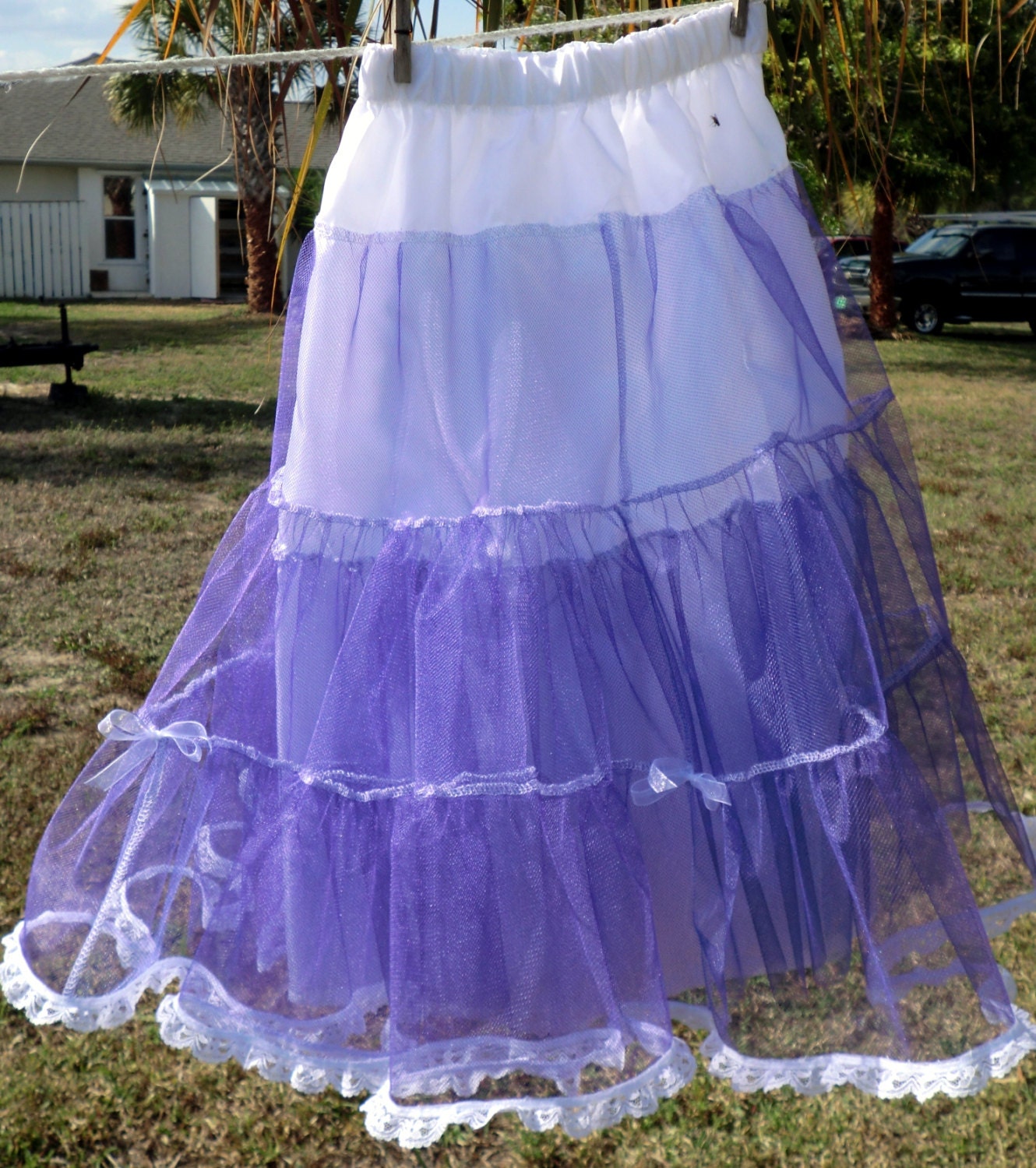 Little Girl's Petticoat for Full Length Flower Girl Dresses