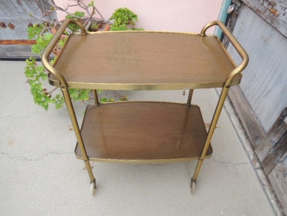 Mid Century Modern Kitchen or Bar Cart  (Los Angeles)