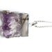 Silver Dipped Amethyst Necklace