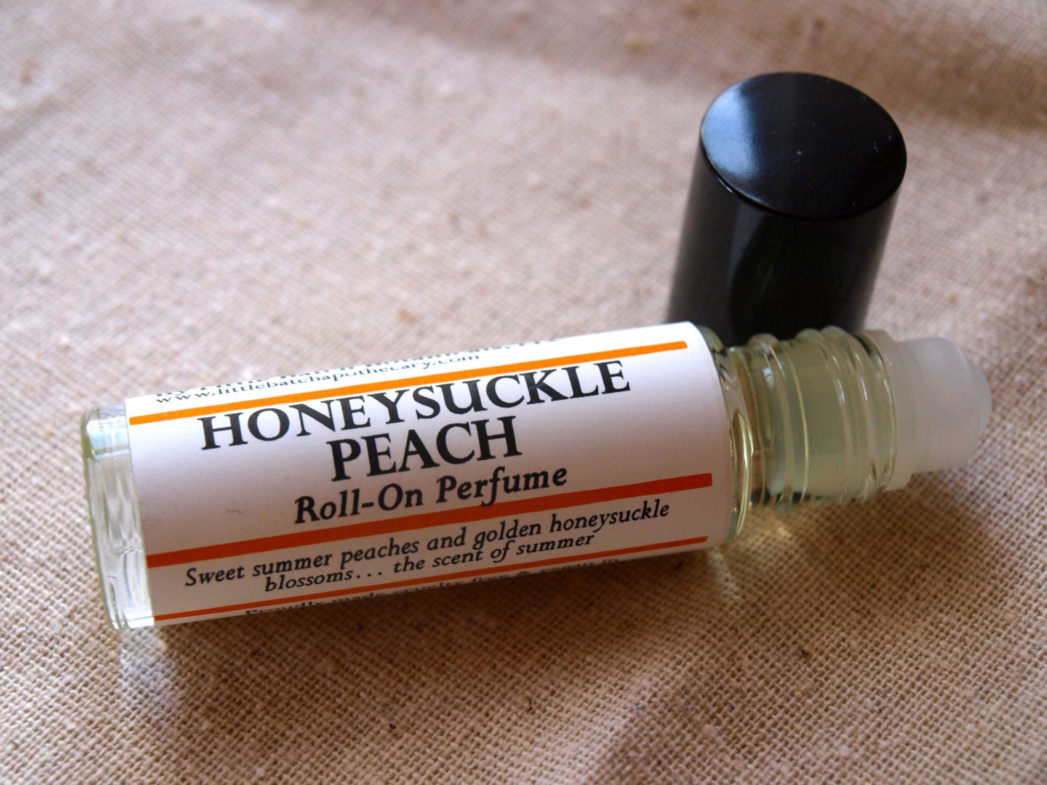 Perfume Oil - Honeysuckle Peach - Vegan - Roll On