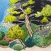 Hakone Garden Print, 5x7