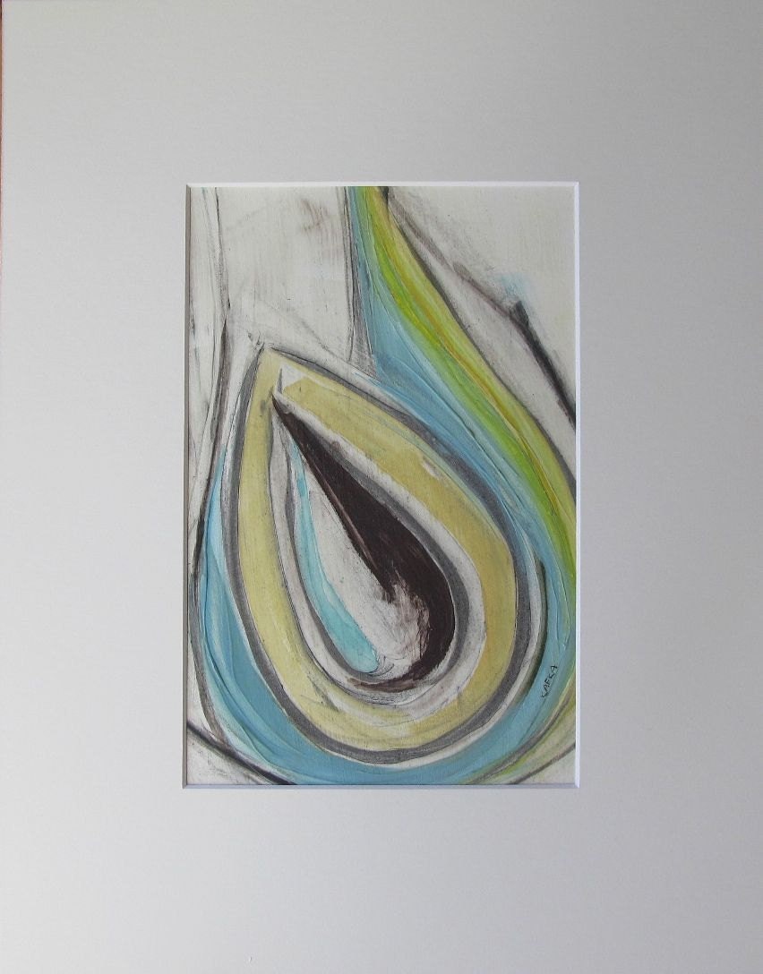abstract gouache watercolor charcoal painting done on paper,art,painting,original art,tkafka,kafka,untitled 31