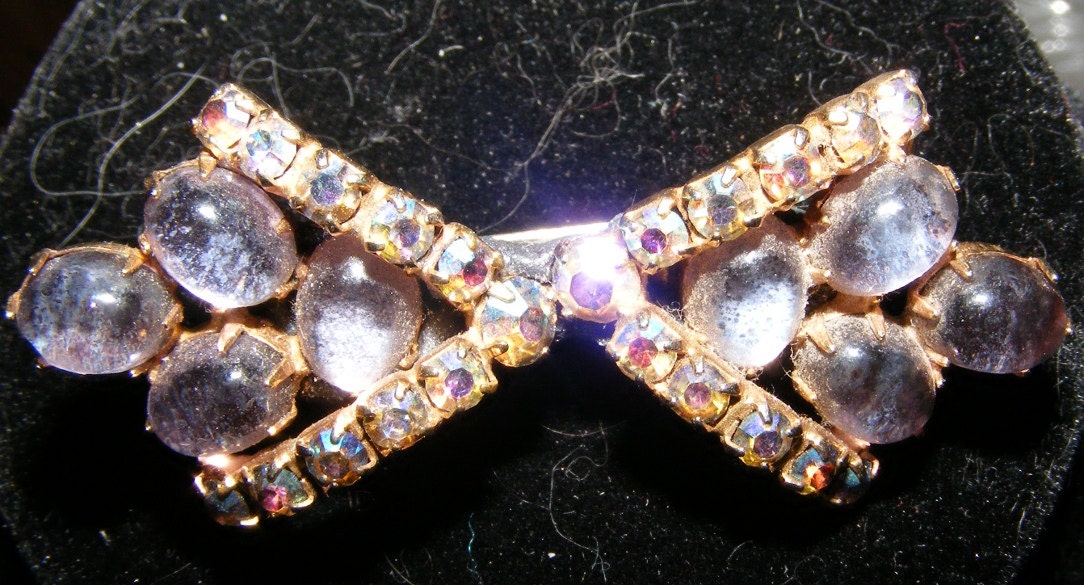 AB Rhinestone Brooch