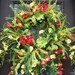 Summer Wreath, Red and Yellow, Woodsy Wreaths, Wild Greenery Wreath, Custom Door Wreaths, Wreaths For The Door