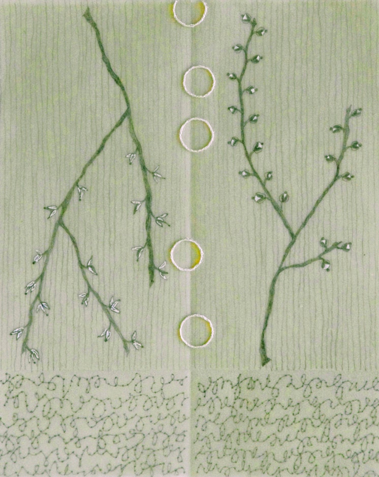 The Celadon Drawings no. 1 (FRAMED)