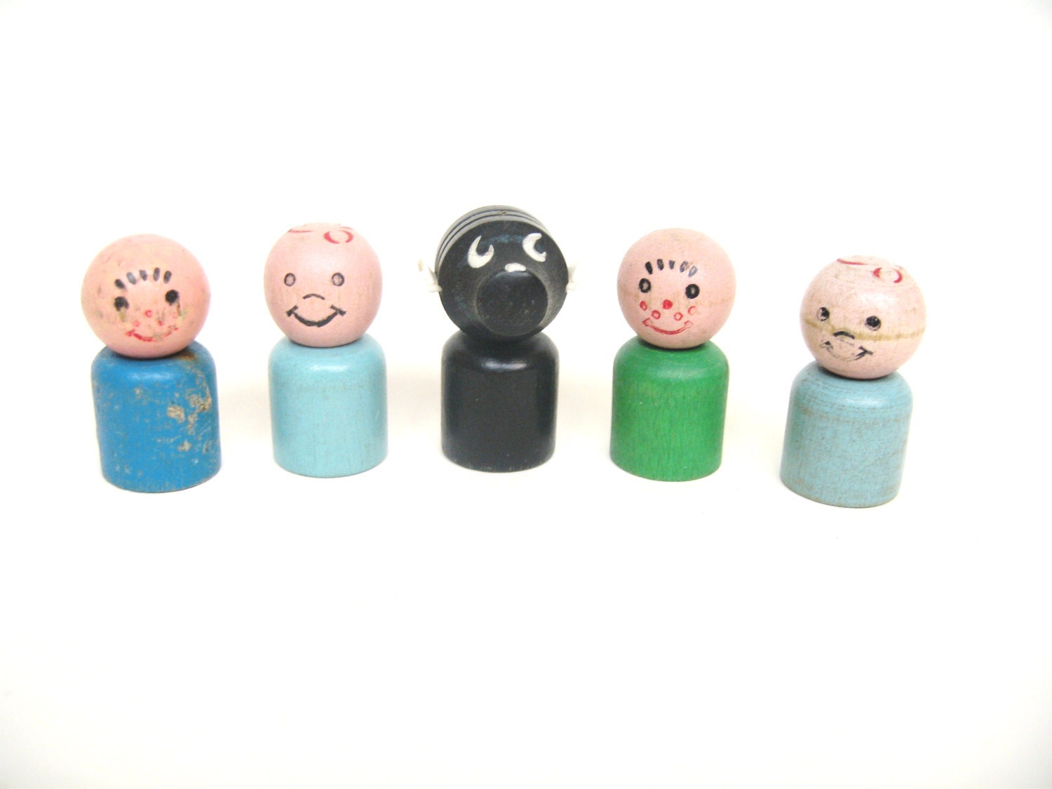 Vintage Fisher Price Amusement Park Figures