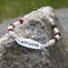 Sweet Pearls - Initial Sterling and Pearl Bracelet -Baptism/Communion/Confirmation/Newborn