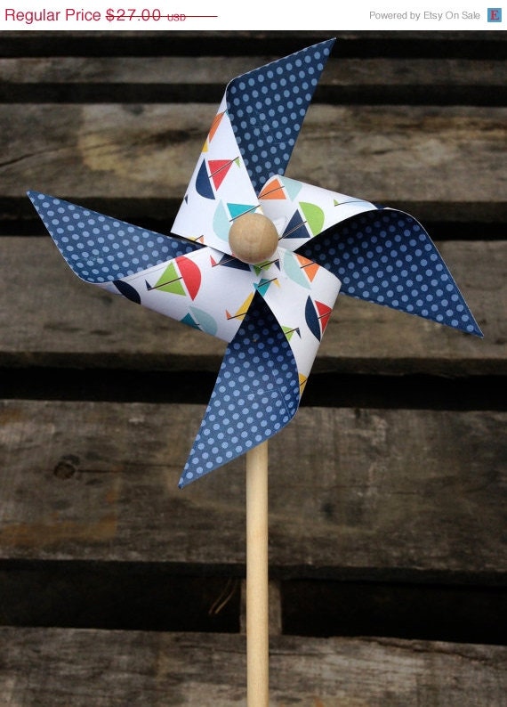 ON SALE NOW Pinwheels - Set of 12 Medium Pinwheels Color/styles of your choice