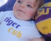 LSU Baby Onesie Football Boy Shirt Geaux Tigers Baby Gift