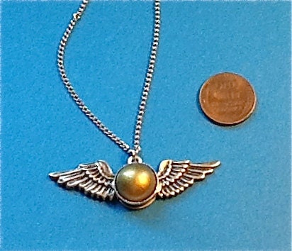 Harry Potter Golden Snitch Necklace