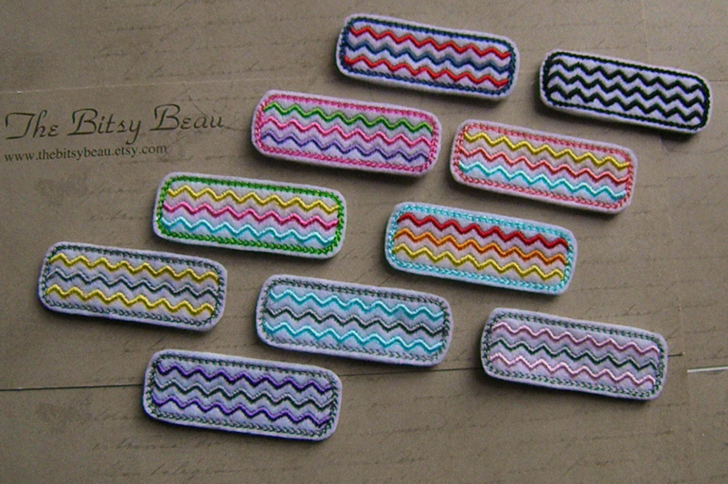 Chevron Hair Clip