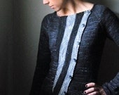 VERTEX Knitting Pattern PDF Cardigan