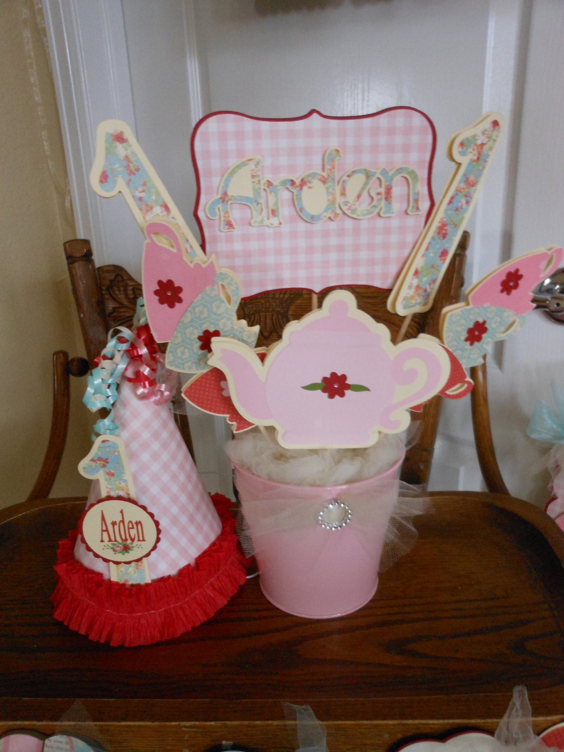 Tea Party Centerpieces for Birthday or Baby Showers Il_170x135
