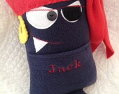 Personalized Kooky Pirate Tooth Fairy Pillow