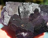 Lovely Large Purple Fluorite Crystal Cluster Specimen
