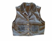 Clean Slate Blue Vest