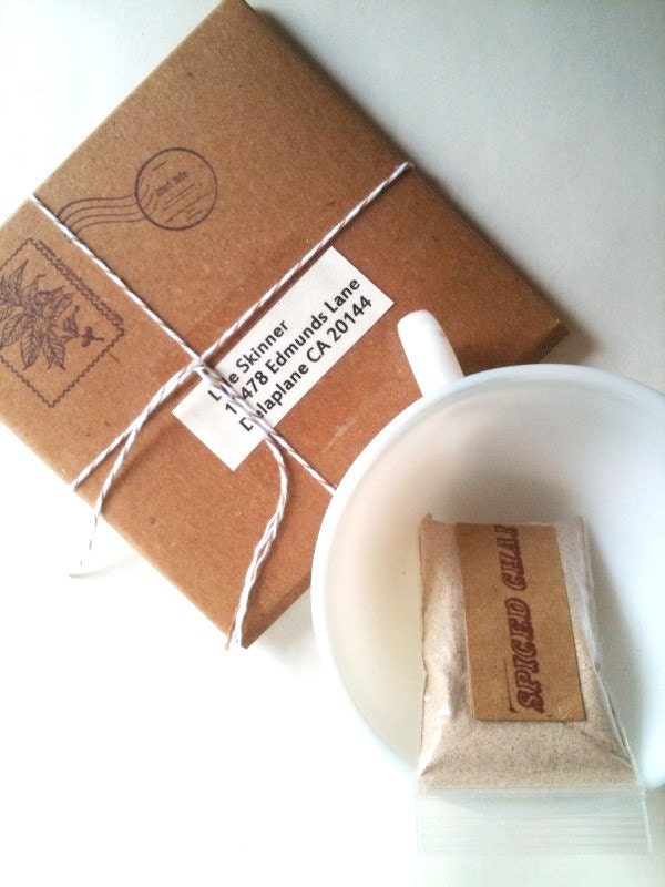 Unique Father's Day Card. You're My Cup of Tea. Two servings of Spiced Chai.