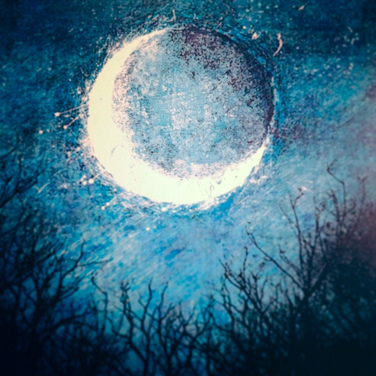 Only By Night - 13x19 Officially Signed, Dated and Hand-Stamped Art Print